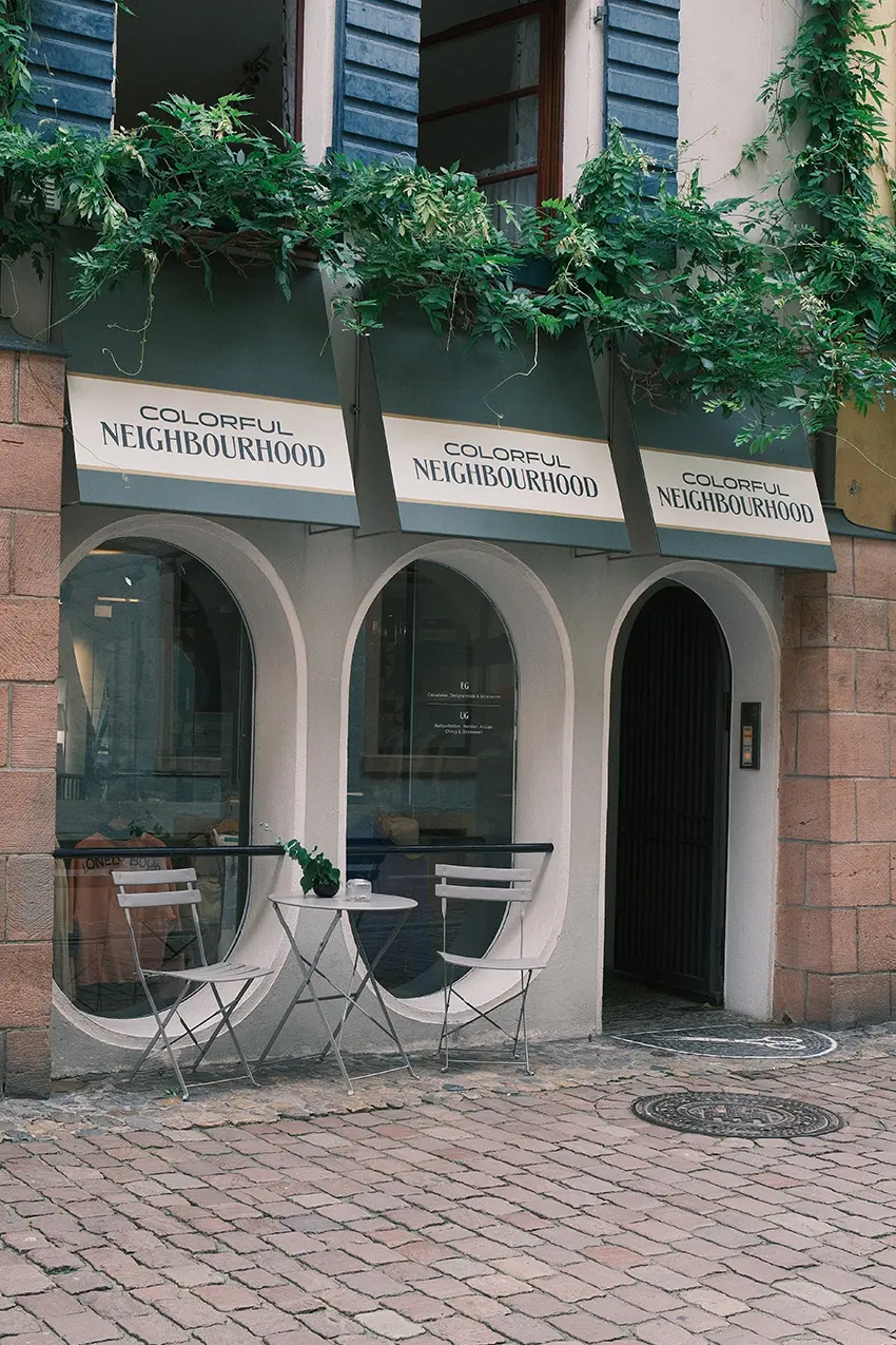 Colorful Neighbourhood Store in Freiburg